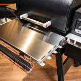 Traeger Timberline 850 | Pimp My Grill® Tactical Stainless Folding Front Shelf