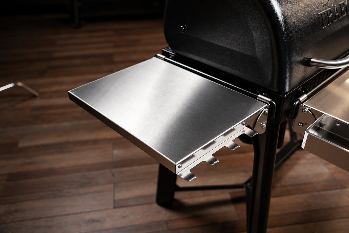 Traeger Woodridge / Pro / Pro Plus / Elite | Pimp My Grill® Tactical Stainless Side Shelf