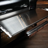 Tactical Stainless Folding Front Shelf | RecTeq RT-800 Deck Boss
