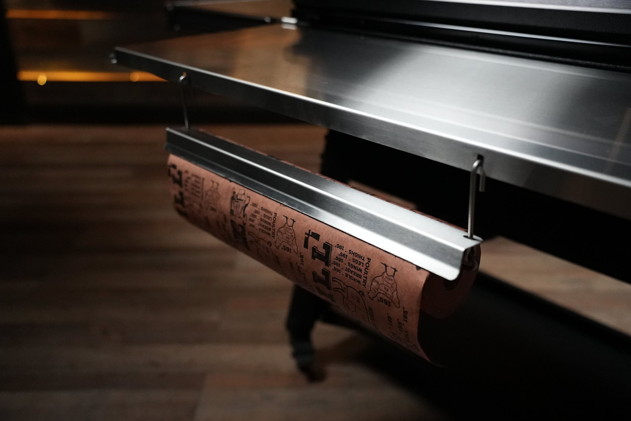 Tactical Stainless Folding Front Shelf | RecTeq RT-700 / RT-680