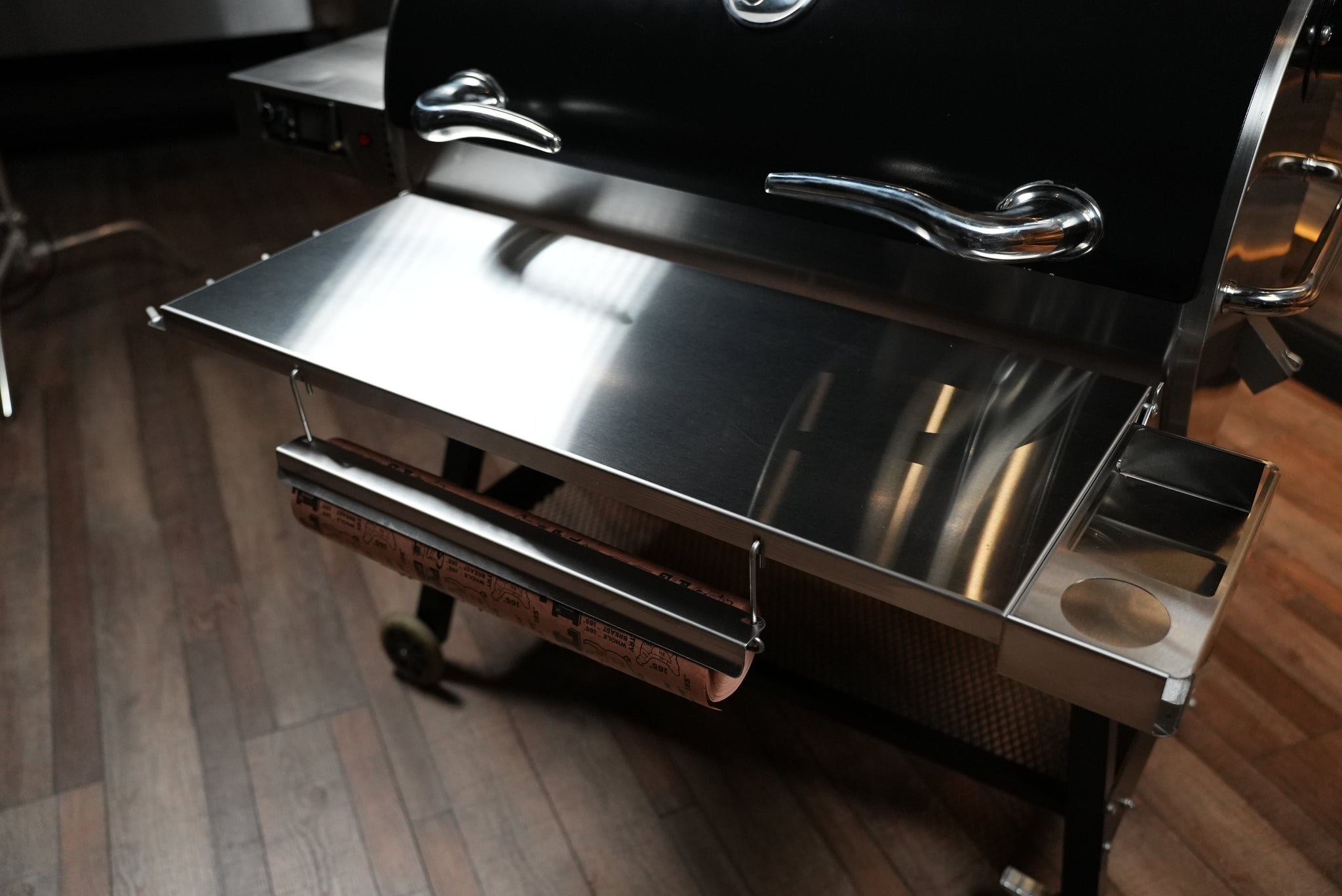Tactical Stainless Folding Front Shelf | RecTeq RT-700 / RT-680