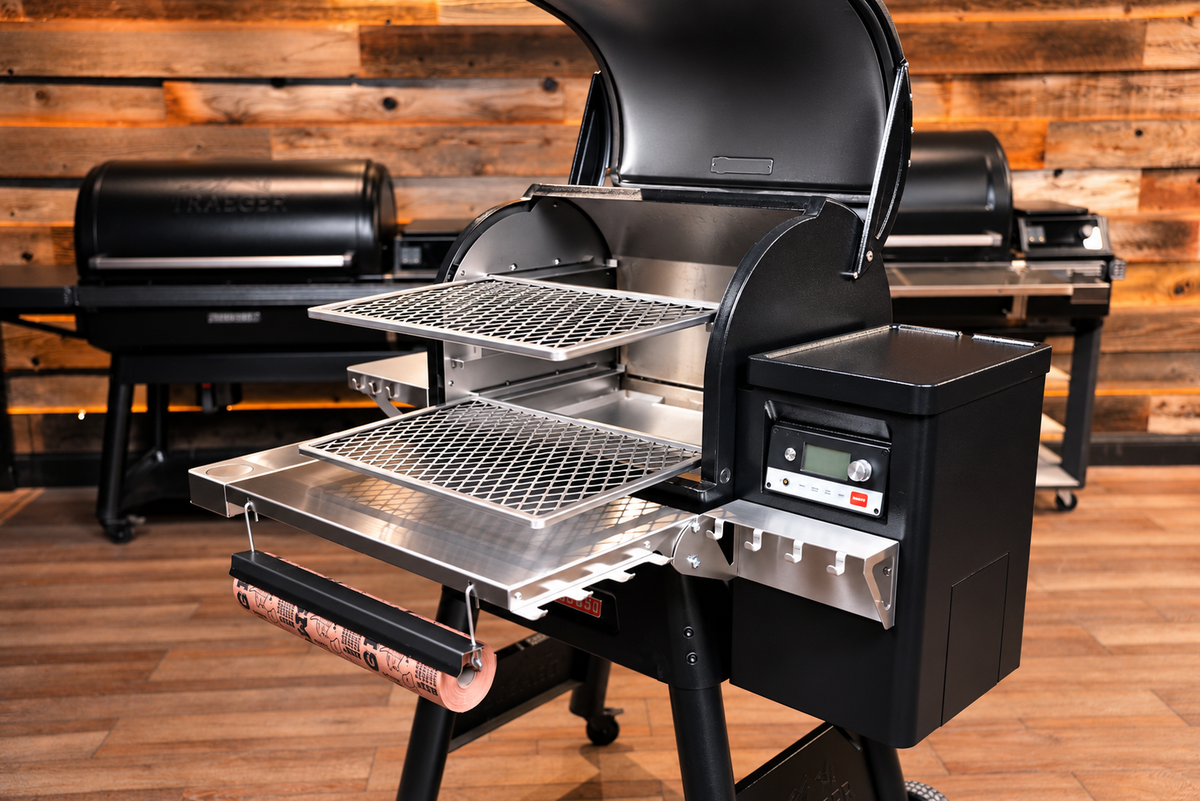 Traeger Timberline 850 | Pimp My Grill® G3 Slide-Out Rack System - 2 Racks