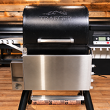 Traeger Timberline 850 | Pimp My Grill® Tactical Stainless Folding Front Shelf