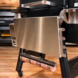 Traeger Timberline 850 | Pimp My Grill® Tactical Stainless Folding Front Shelf