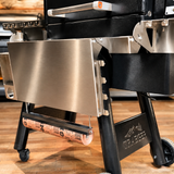 Traeger Timberline 850 | Pimp My Grill® Tactical Stainless Folding Front Shelf