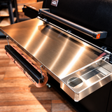 Traeger Woodridge Pro / Pro Plus / Elite | Pimp My Grill® Tactical Stainless Folding Front Shelf