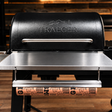 Traeger Woodridge | Pimp My Grill® Tactical Stainless Folding Front Shelf