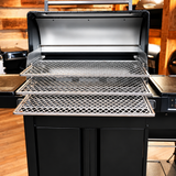 Traeger Woodridge Pro / Pro Plus / Elite | Pimp My Grill® G3 Slide-Out Rack System - 3 Racks